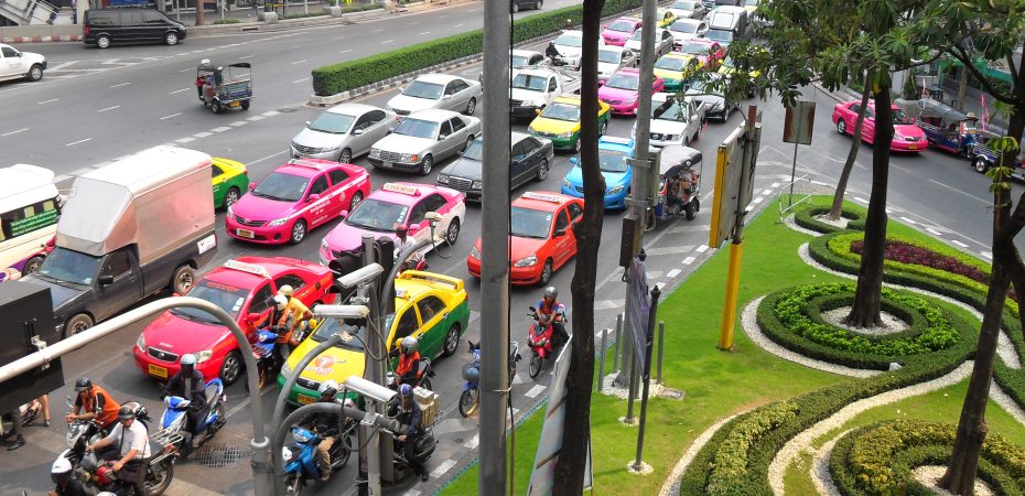 Traffico a Bangkok