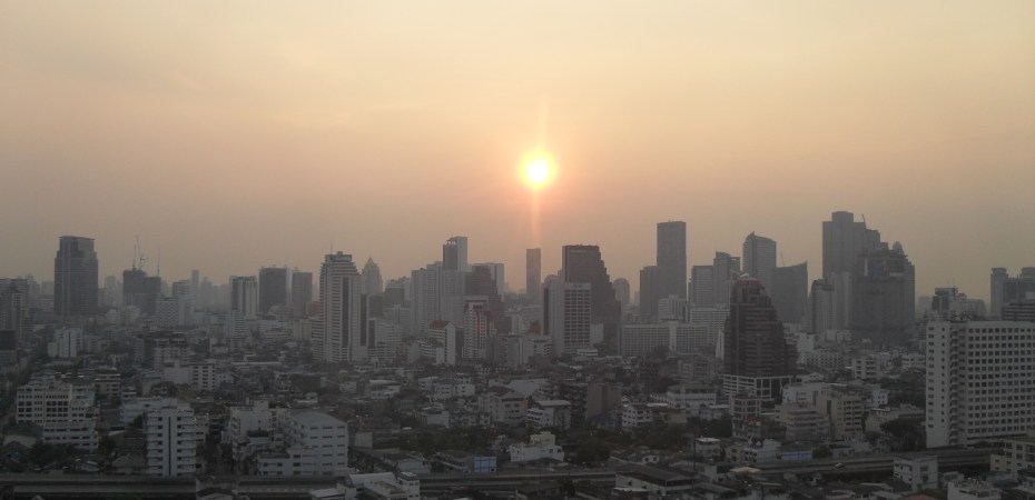 Bangkok all'alba